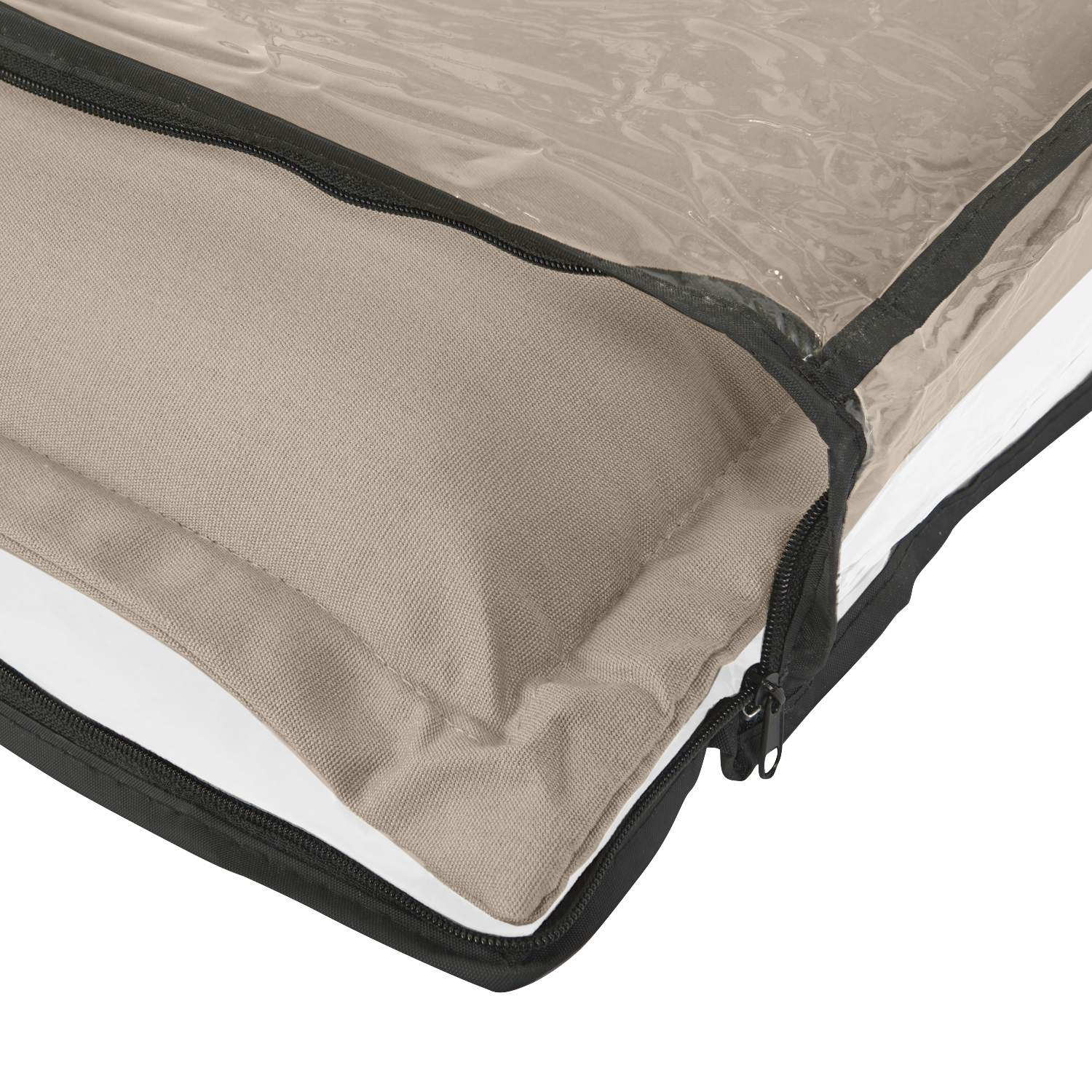 Kopu® Prisma Tan - Hoogwaardig en Comfortabel Bankkussen 150x50 cm