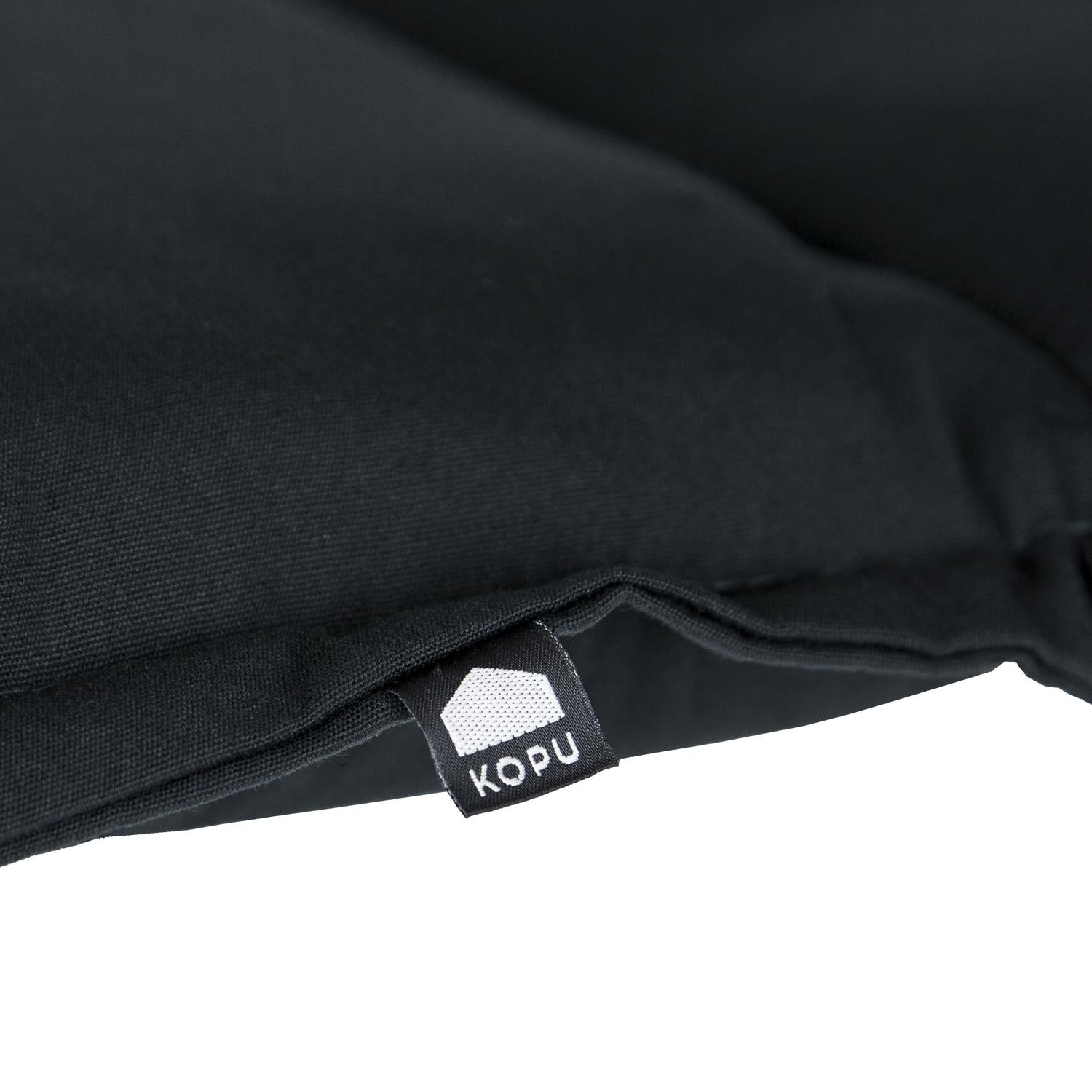 Kopu® Prisma Black Hoogwaardig Tuinkussen Lage Rug - Zwart