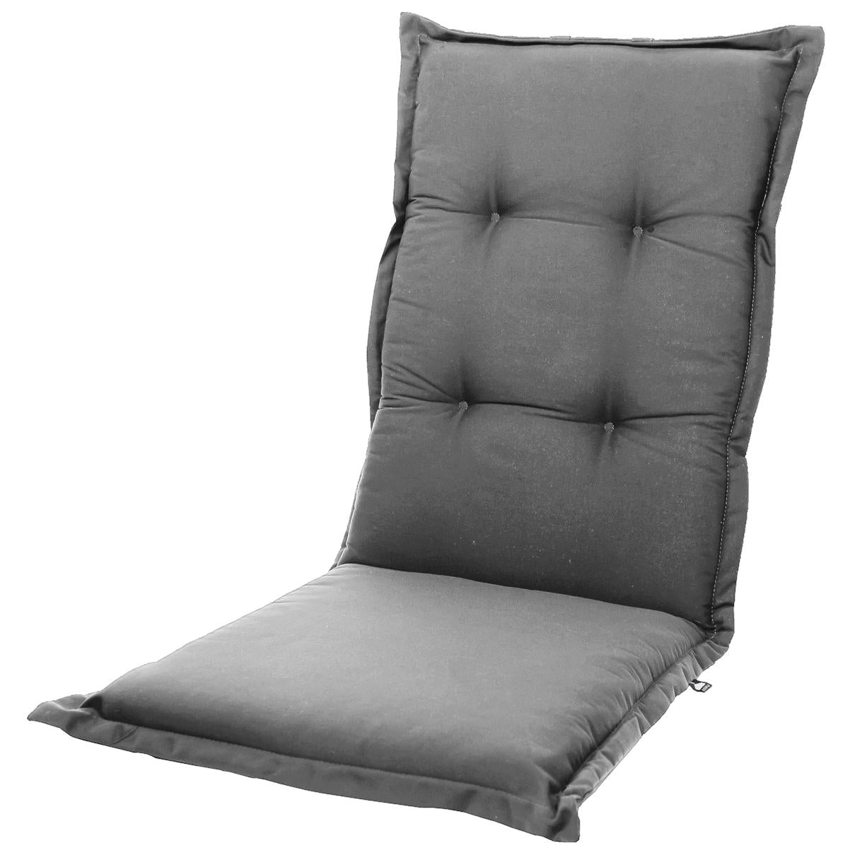 Kopu® Prisma Mouse Grey - Comfortabel Tuinkussen met Hoge Rug - Grijs