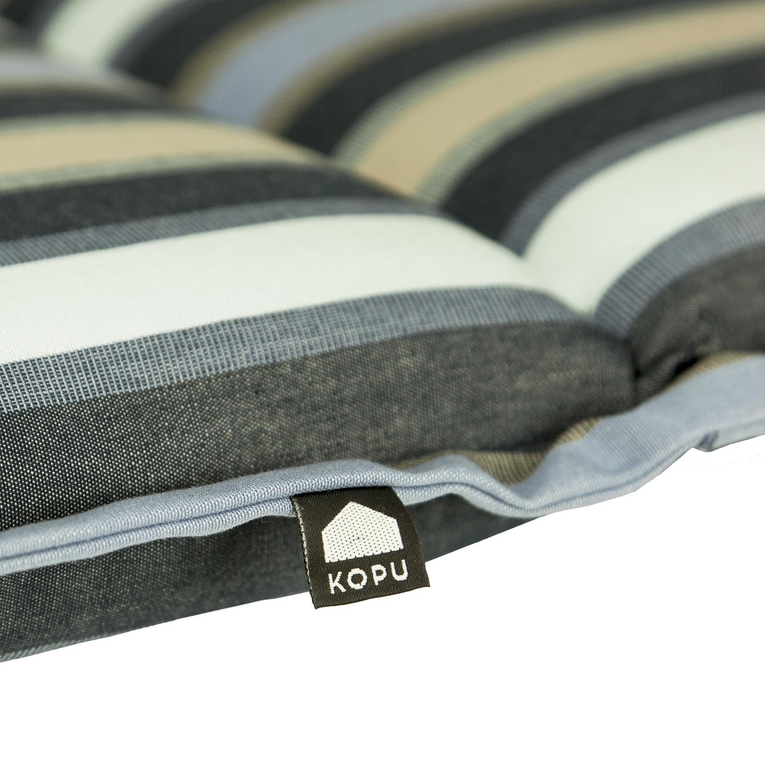 Kopu® Leeds Blue - Extra Comfortabel Ligbedkussen 195x60 cm