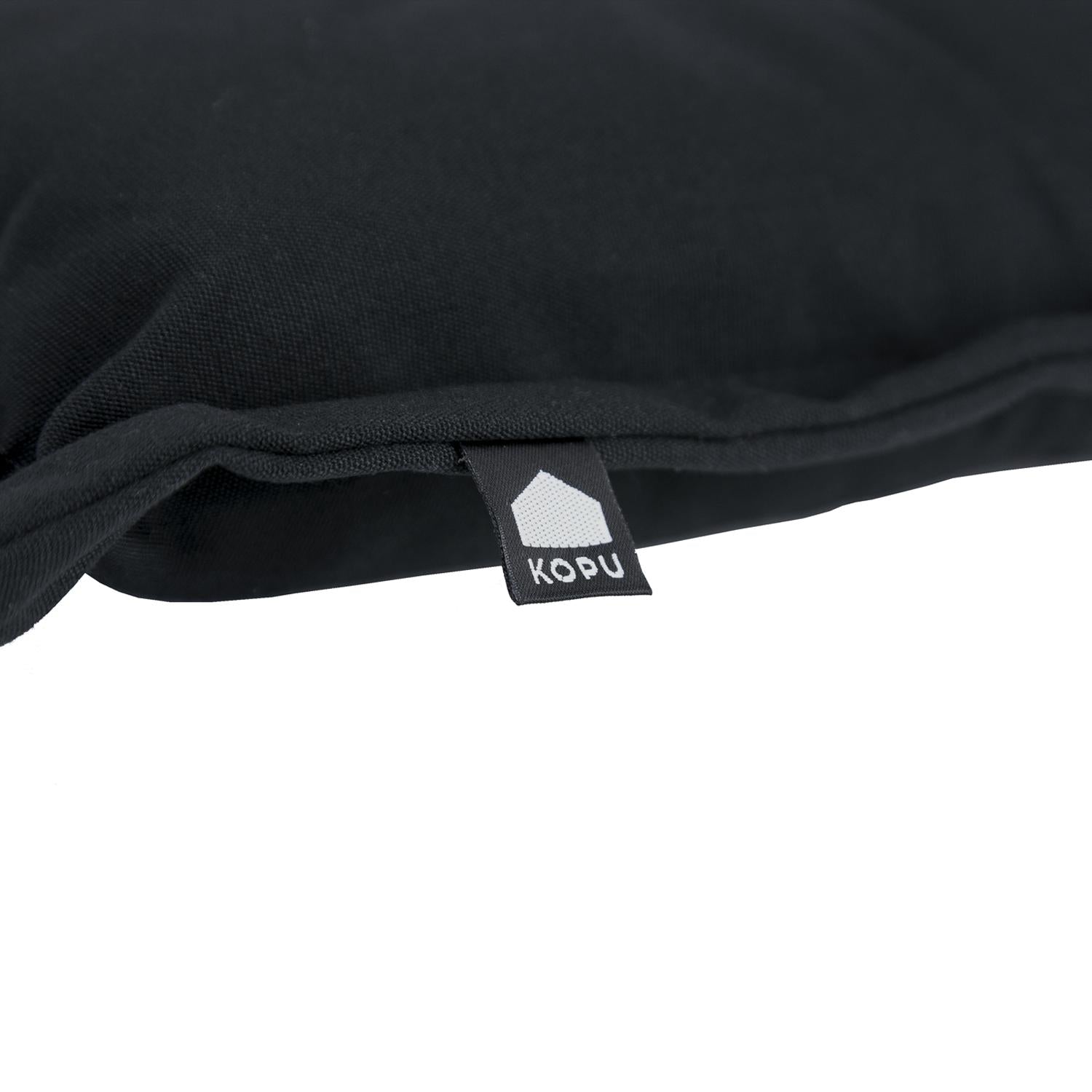 Kopu® Prisma Black - Hoogwaardig Comfortabel Bankkussen 120x50 cm