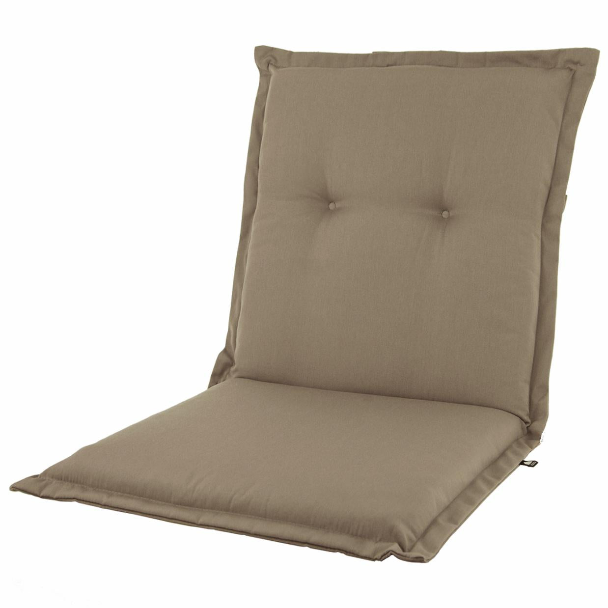 Kopu® Prisma Taupe - Comfortabel Tuinkussen met Lage Rug - Taupe