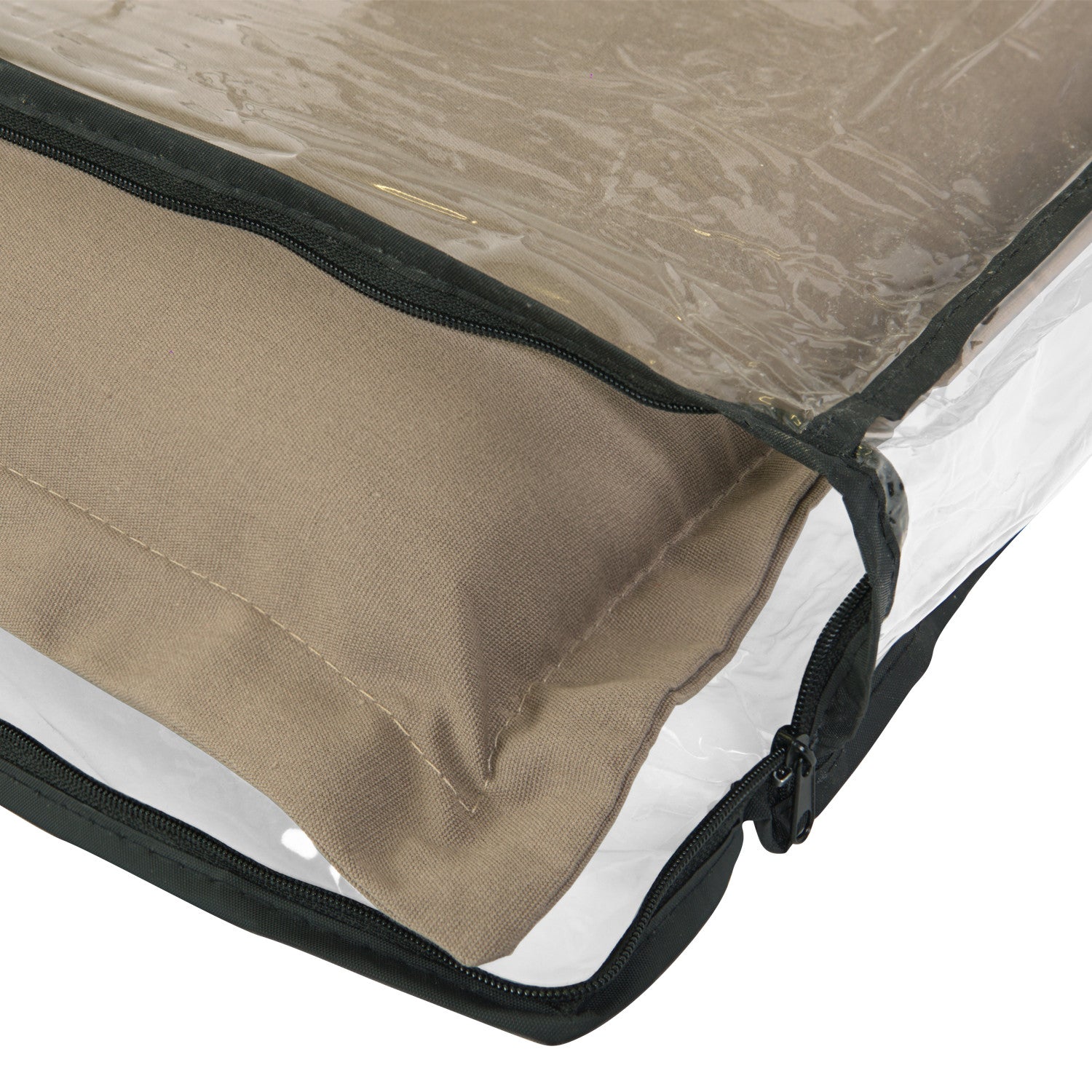 Kopu® Prisma Taupe - Hoogwaardig en Comfortabel Bankkussen 120x50 cm