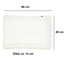 Kopu® Retro Flower Lounge Rugkussen 60 cm - Grijs/wit