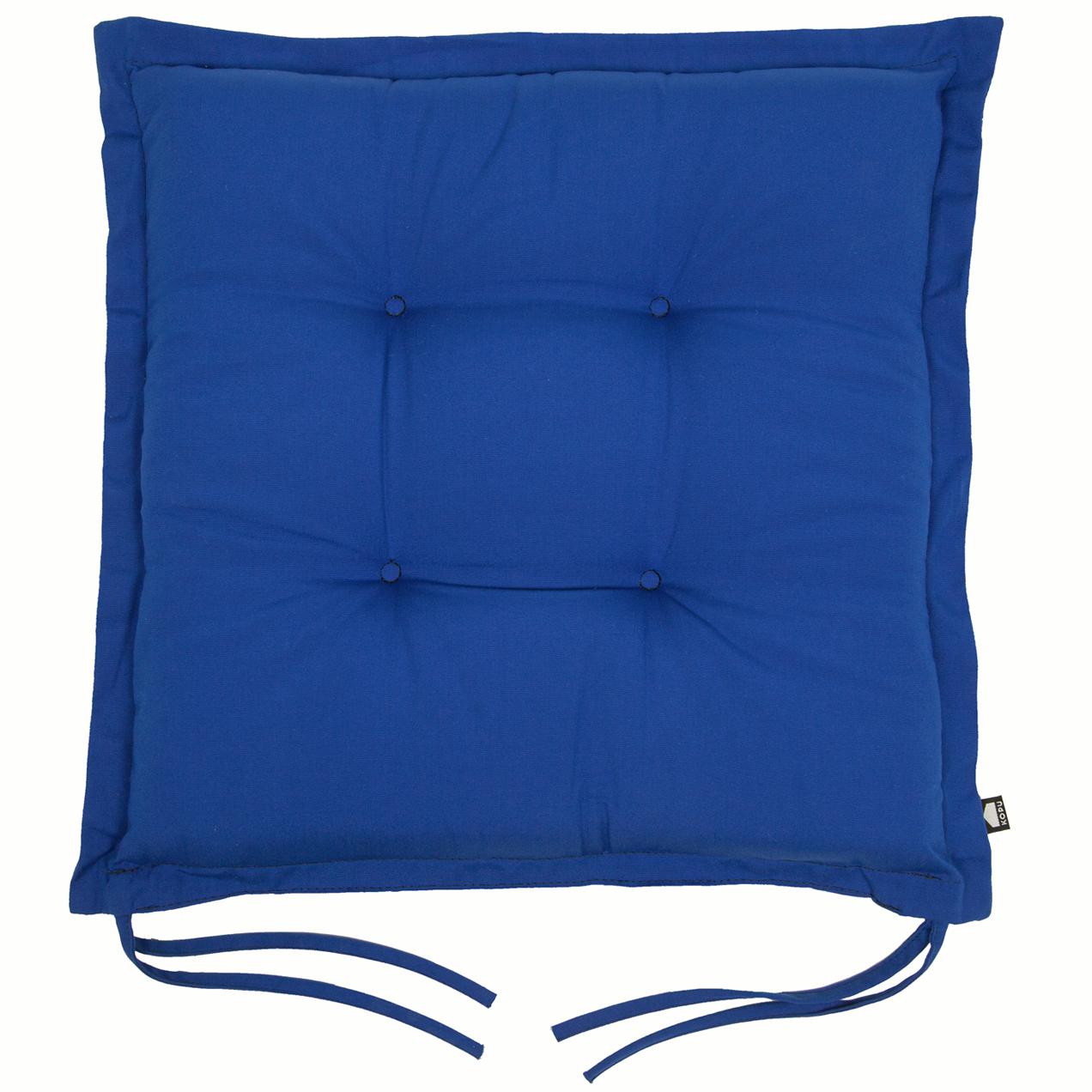 Kopu® Prisma Duke Blue Hoogwaardig Zitkussen 50x50 cm - Koningsblauw