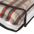 Kopu® Bradford - Comfortabel Tuinkussen met Hoge Rug - Rood/Grijs