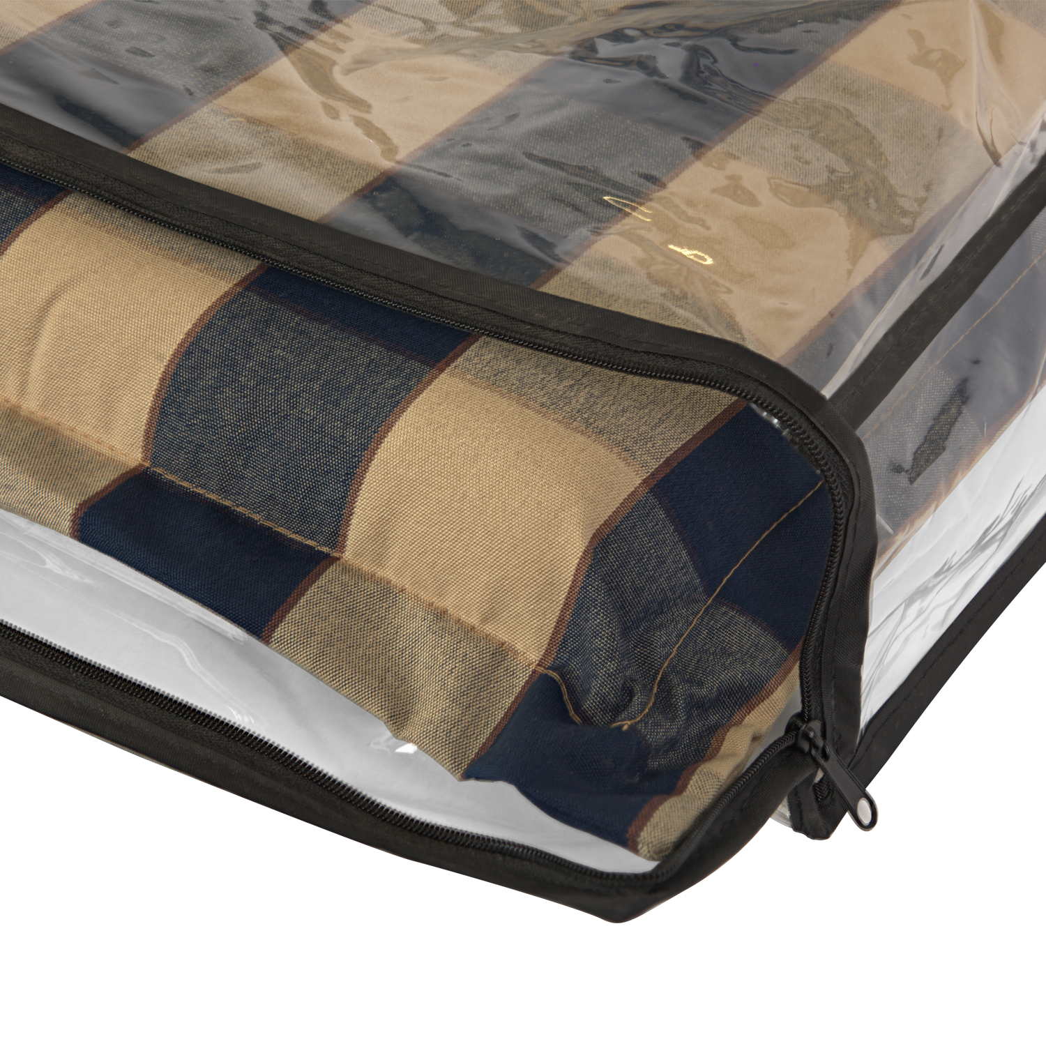 Kopu® Country Blue - Comfortabel Tuinkussen met Hoge Rug - Blauw