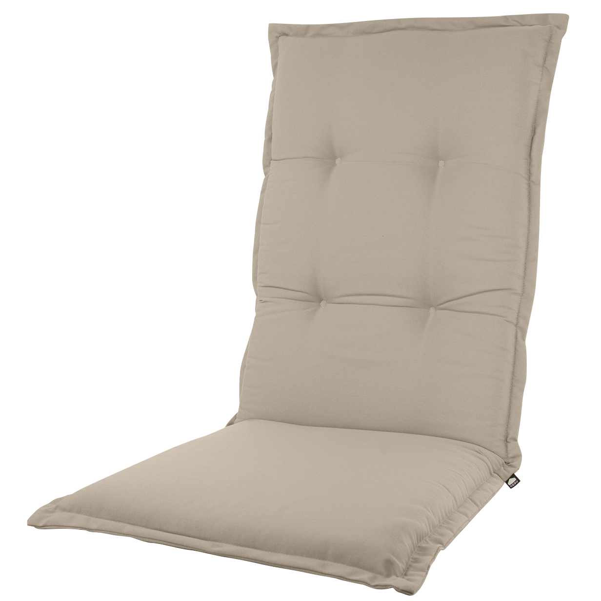 Kopu® Prisma Tan - Comfortabel Tuinkussen met Hoge Rug - Bruin