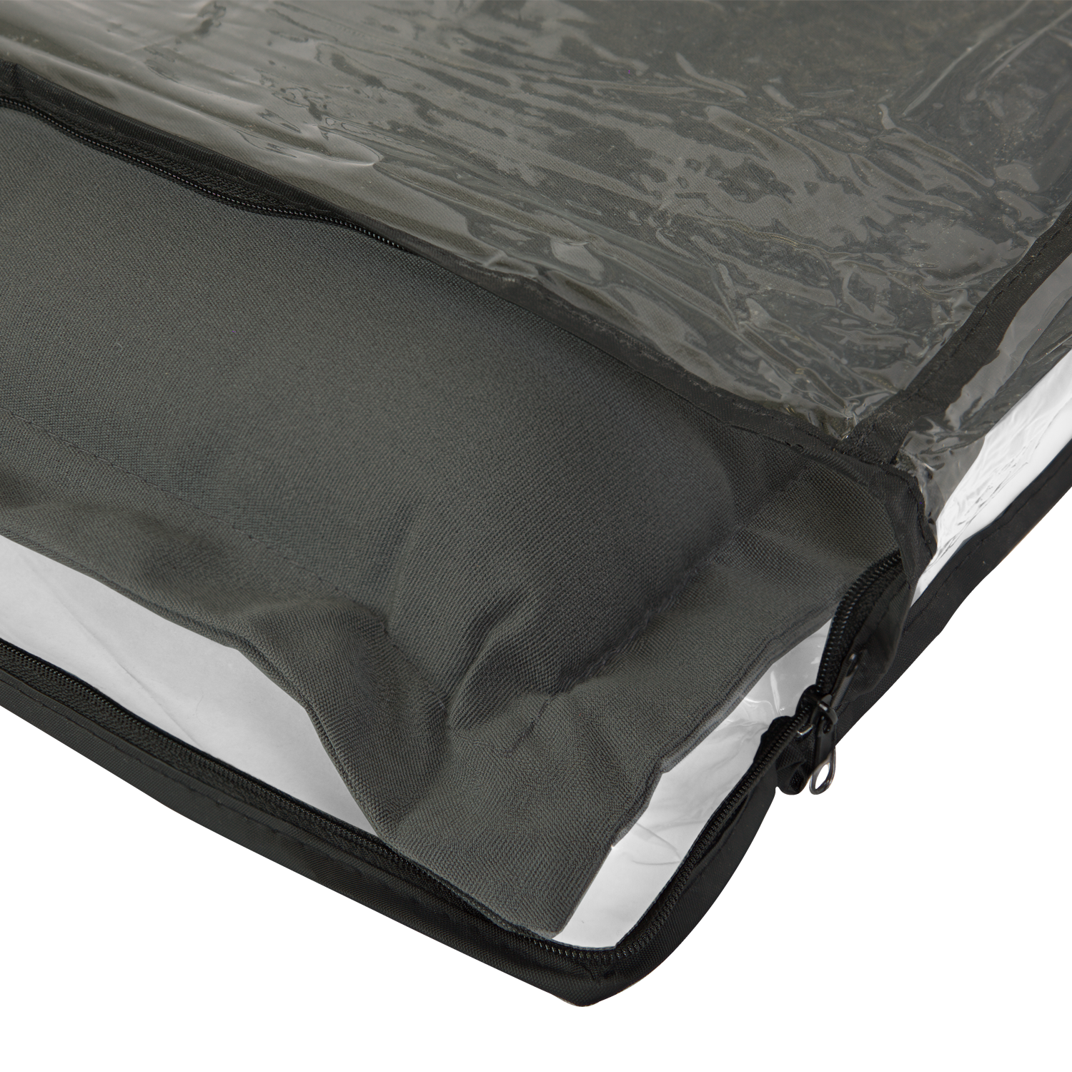 Kopu® Prisma Tuinkussen Hoge Rug - Grey - 2 stuks