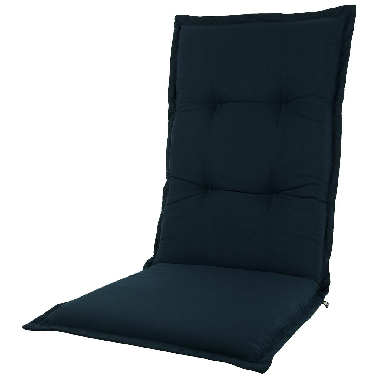 Kopu® Prisma Navy - Comfortabel Tuinkussen met Hoge Rug - Blauw