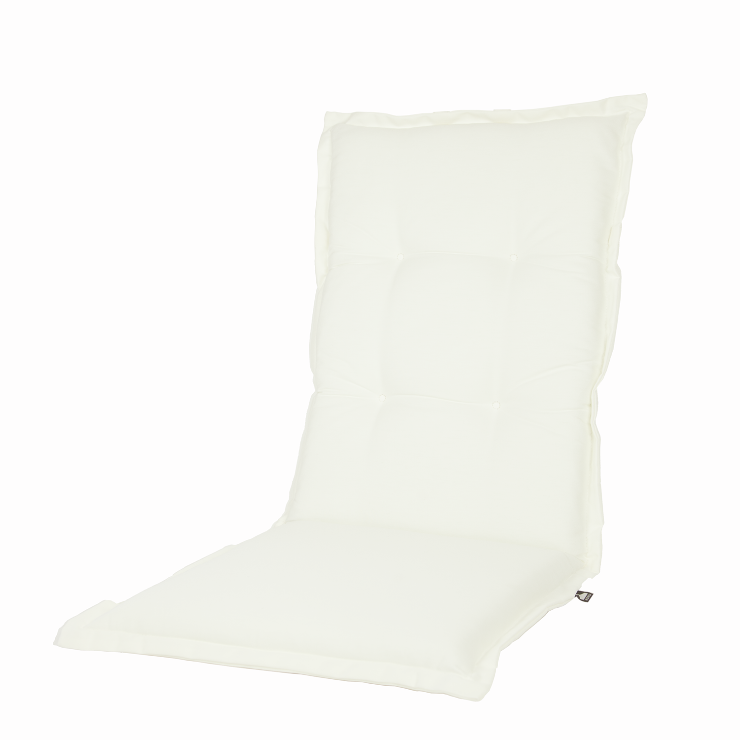 Kopu® Prisma Ivory - Comfortabel Tuinkussen met Hoge Rug - Wit