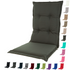 Kopu® Prisma Tuinkussen Hoge Rug - Grey - 2 stuks