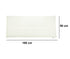 Kopu® Mila Forest Green 180 cm - Hoogwaardig Bankkussen - Gestreept