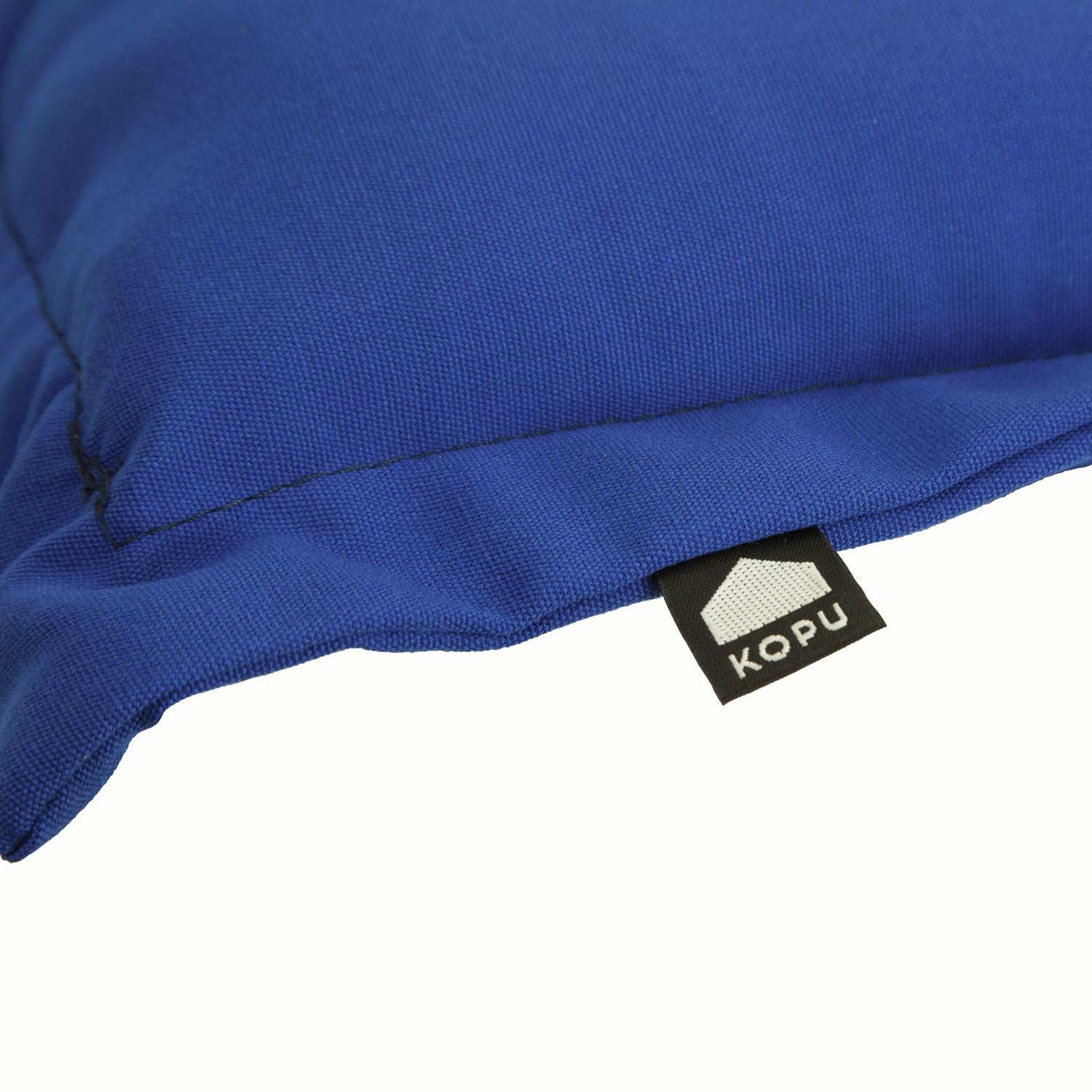 Kopu® Prisma Duke Blue - Comfortabel Hoogwaardig Bankkussen 120x50 cm - Blauw