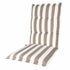 Kopu® Mila Taupe - Comfortabel Tuinkussen met Hoge Rug - Taupe