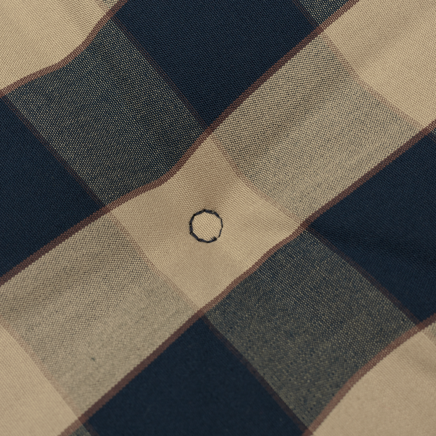Kopu® Country Blue - Comfortabel Tuinkussen met Hoge Rug - Blauw