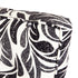Kopu® Retro Flower Lounge Rugkussen 60 cm - Grijs/wit
