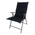 Kopu® Prisma Black - Comfortabel Tuinkussen met Hoge Rug - Zwart