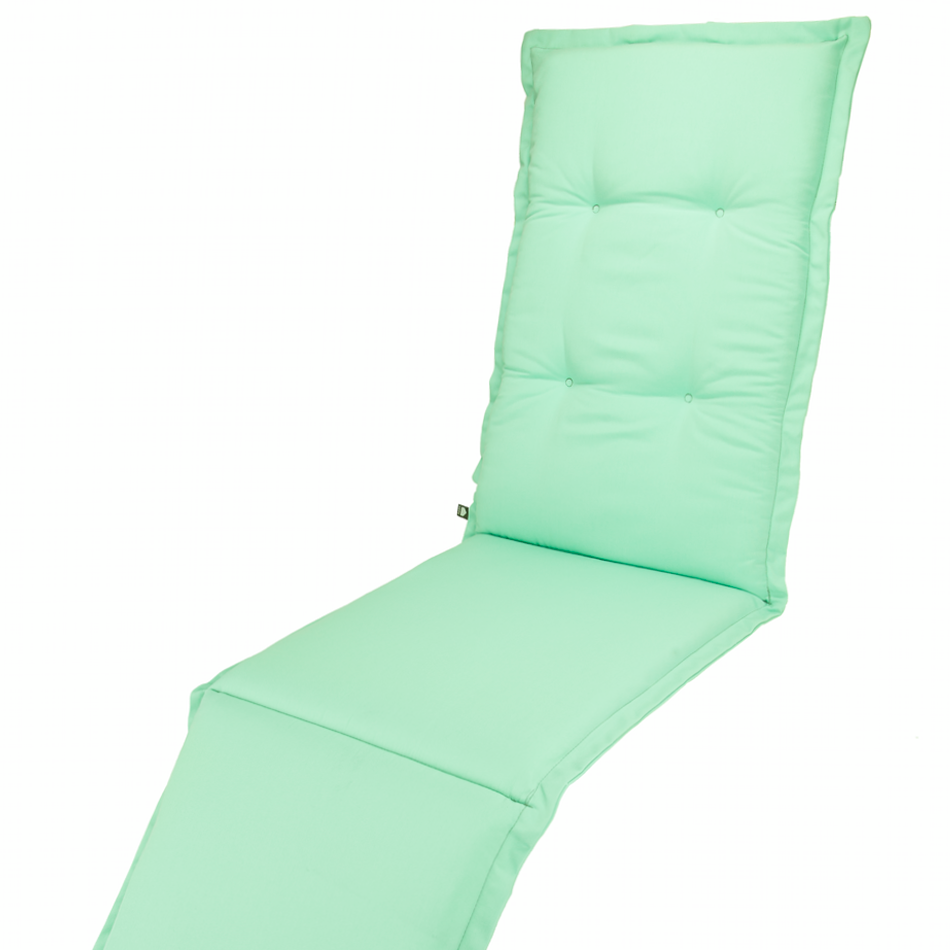 Kopu® Prisma Aquamarine - Deckchairkussen - 200x50 cm - Groen