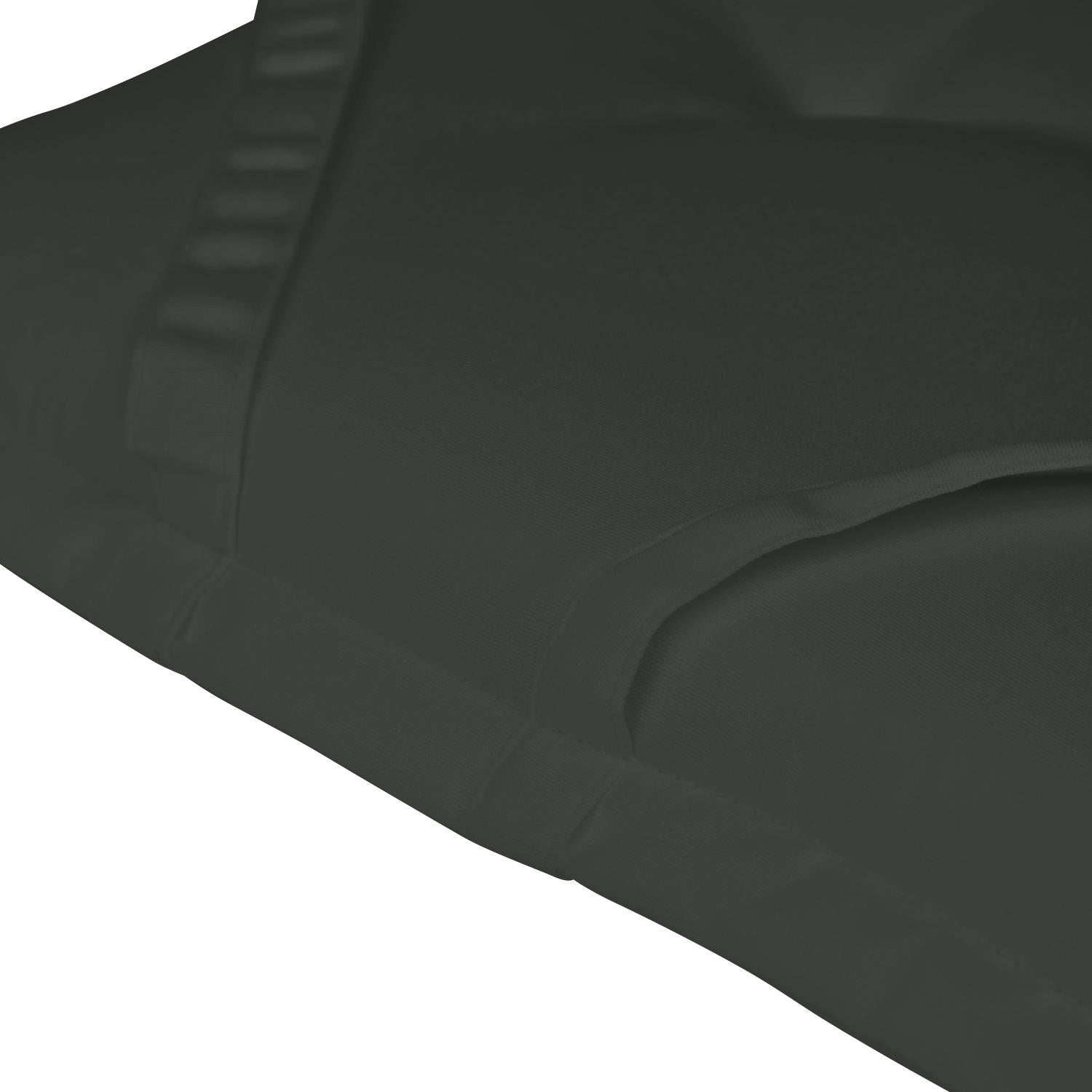 Kopu® Prisma Antraciet - Extra Comfortabel Ligbedkussen 195x60 cm
