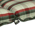 Kopu® Bradford - Comfortabel Tuinkussen met Hoge Rug - Rood/Grijs