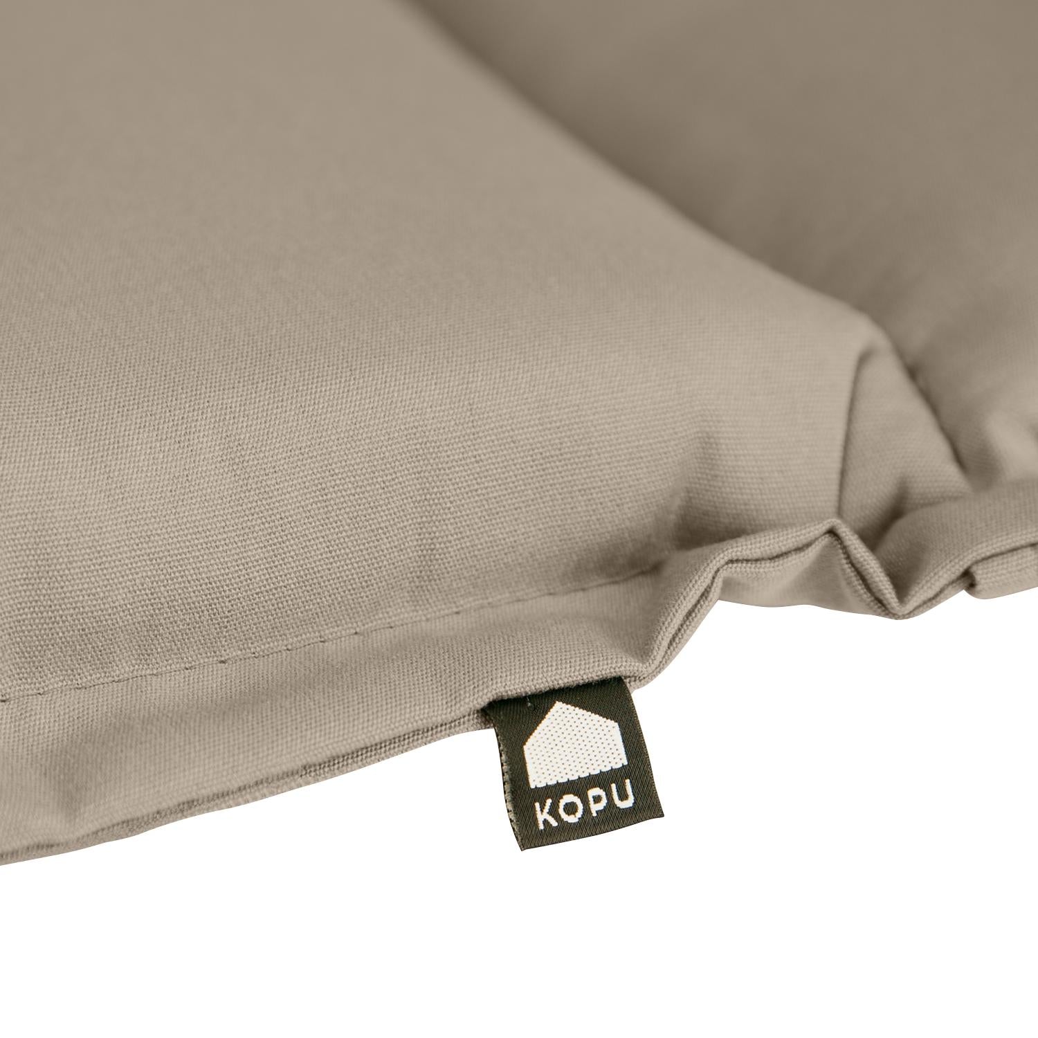 Kopu® Prisma Tan - Comfortabel Tuinkussen met Hoge Rug - Bruin