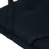 Kopu® Prisma Black Hoogwaardig Tuinkussen Lage Rug - Zwart