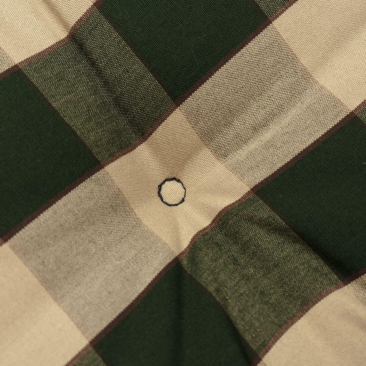 Kopu® Country Green Lage Rug - Comfortabel Tuinkussen - Groen