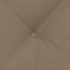 Kopu® Prisma Taupe 2 stuks Comfortabele Tuinkussen Hoge Rug / Taupe