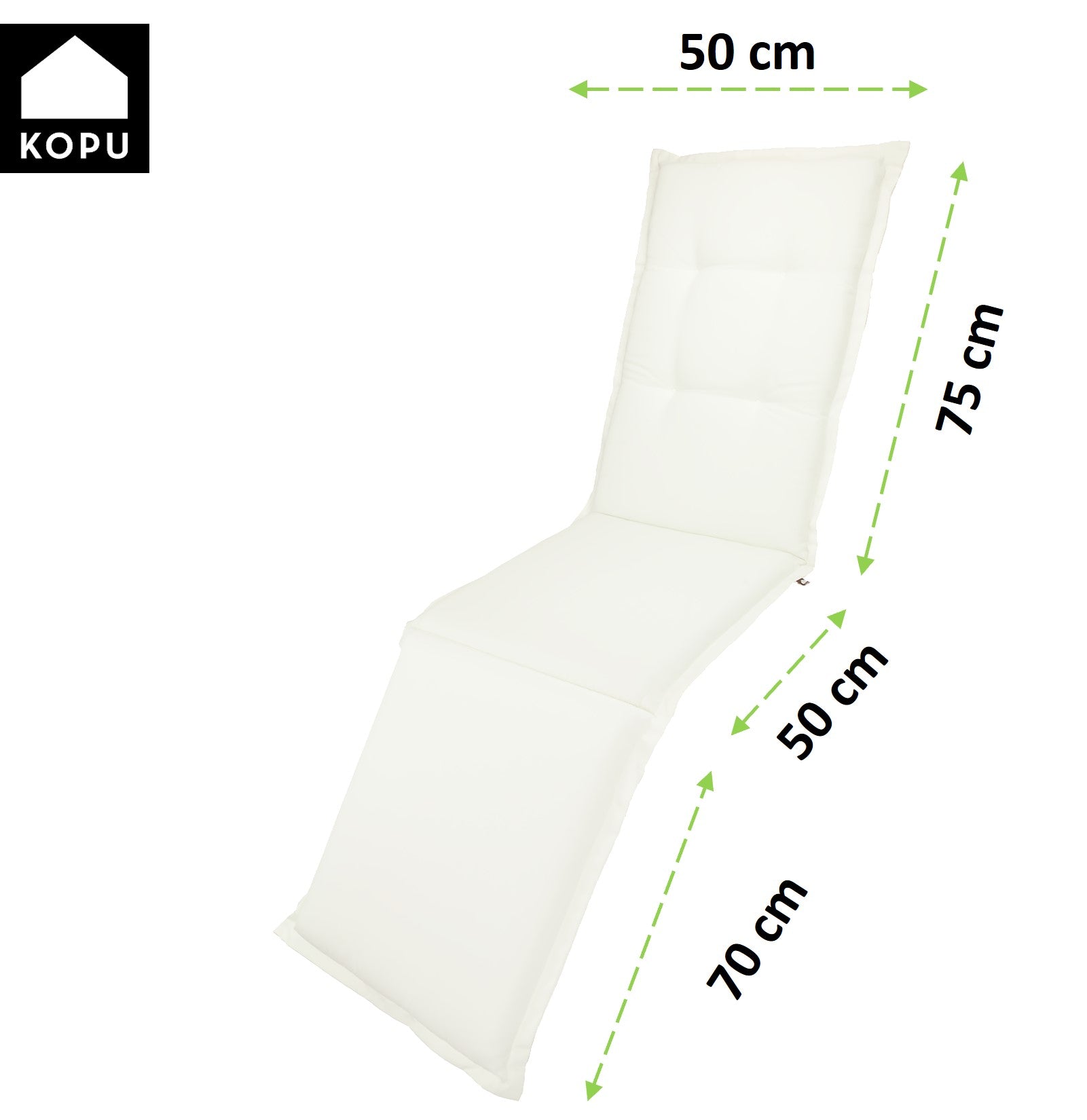 Kopu® Prisma Thulian Pink Comfortabel en Stevig Deckchairkussen 200cm