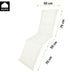 Kopu® Prisma Aquamarine - Deckchairkussen - 200x50 cm - Groen