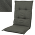 Kopu® Manchester Grey Comfortabel Tuinkussen met Hoge Rug - Grijs