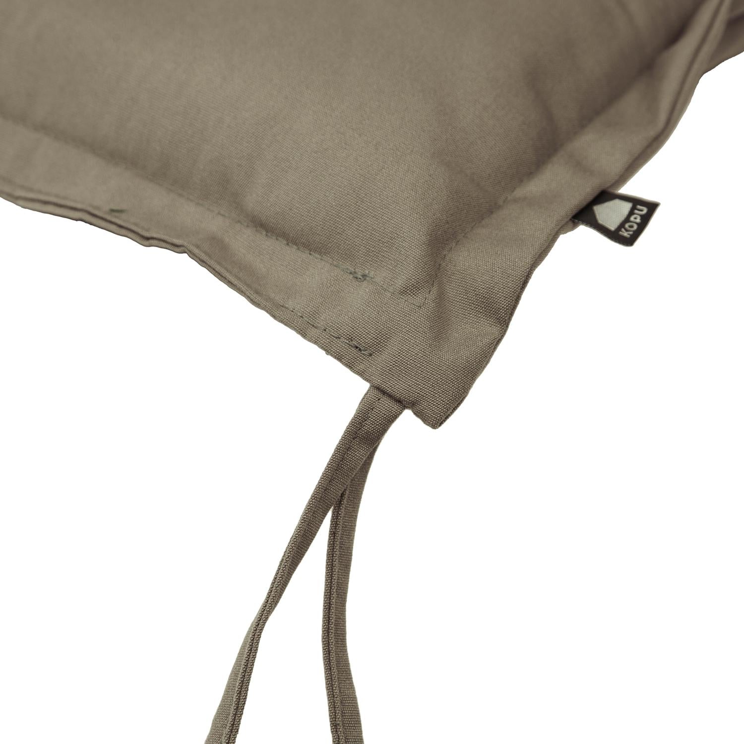 Kopu® - Prisma Zitkussen 50x50 cm - Taupe