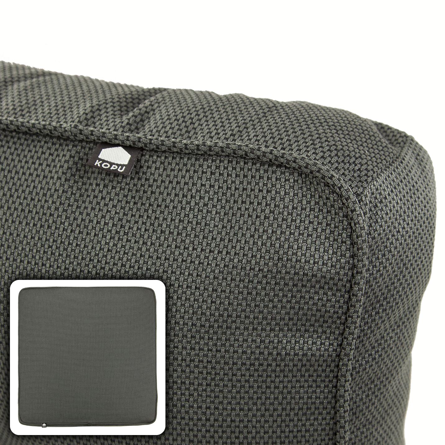 Kopu® - Manchester Loungekussen Zit 60x60 cm - Grey
