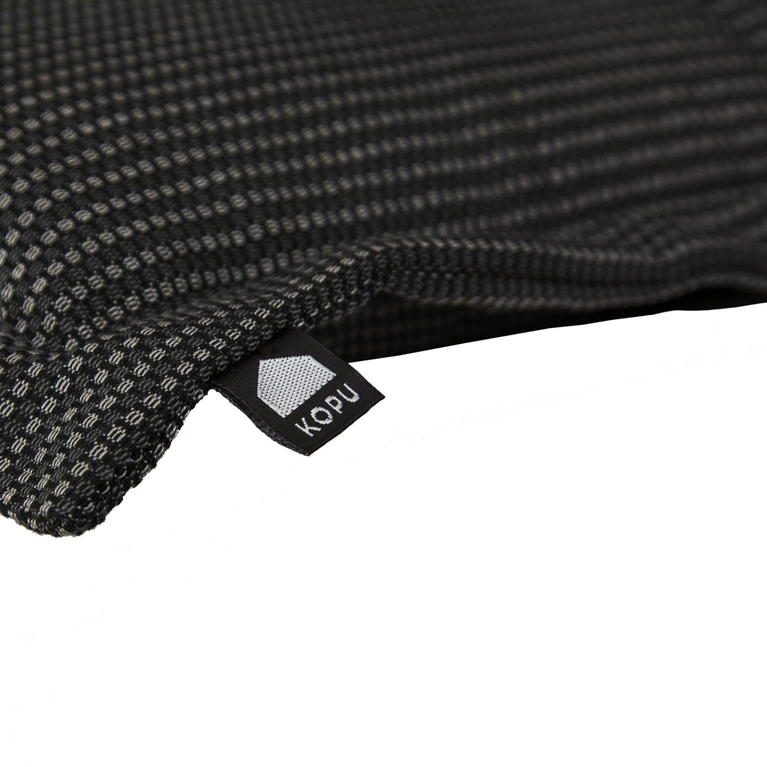 Kopu® Manchester Black - Hoogwaardig  Bankkussen 180x50 cm - Zwart