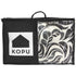 Kopu® Retro Flower Loungekussenset Zit en Rug 60 cm - Grey