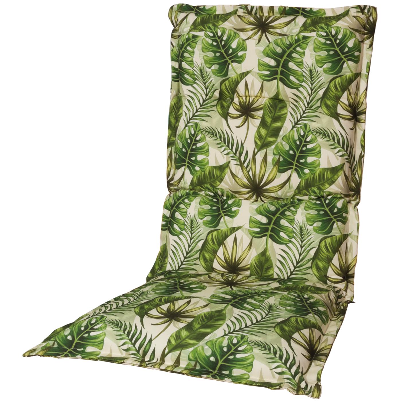 Kopu® Botanic - Comfortabel Tuinkussen met Hoge Rug - Groen