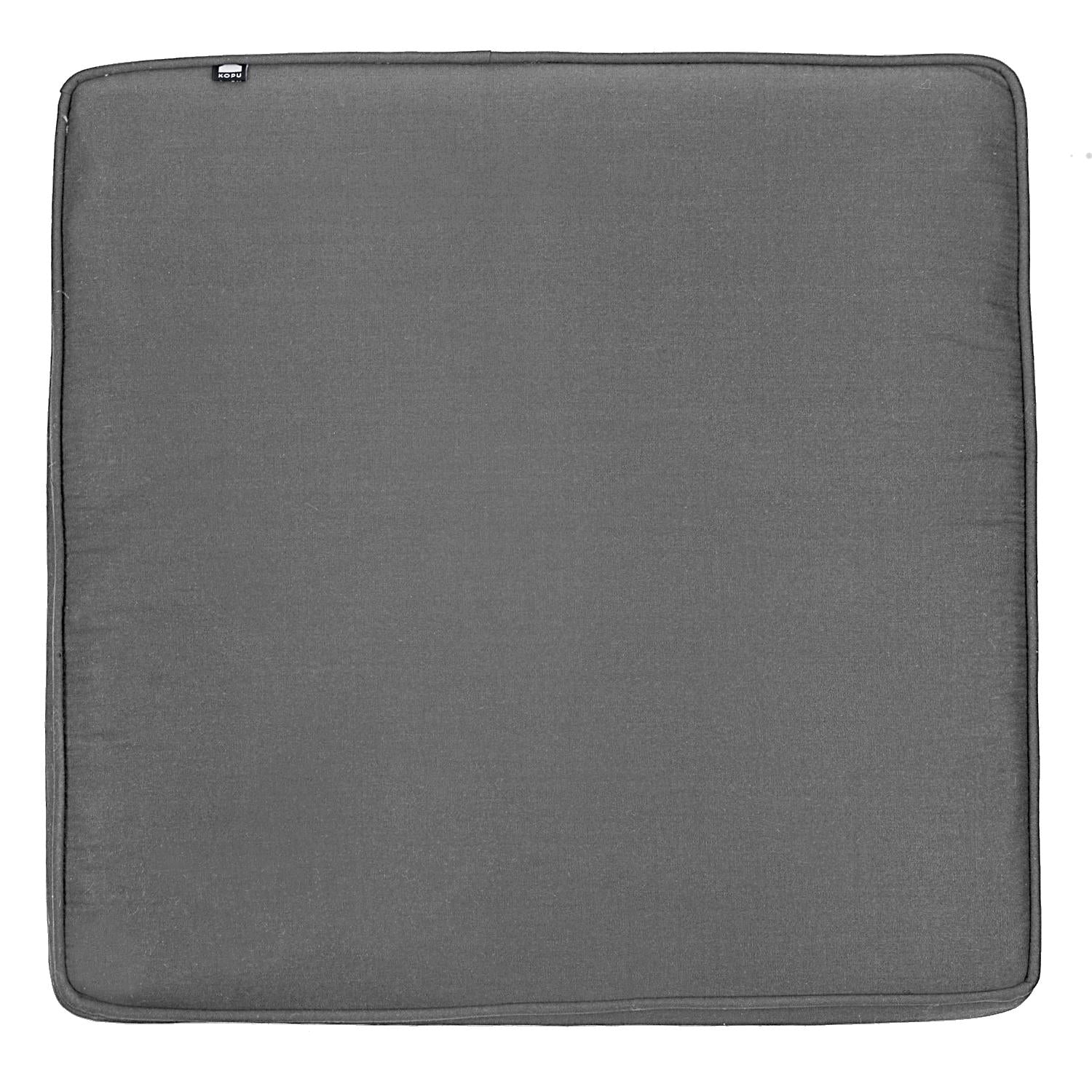 Kopu®  Prisma Mouse Grey Loungekussen Zit gedeelte 60x60 cm - Grijs