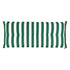 Kopu® Mila Forest Green 120 cm - Hoogwaardig Bankkussen - Gestreept