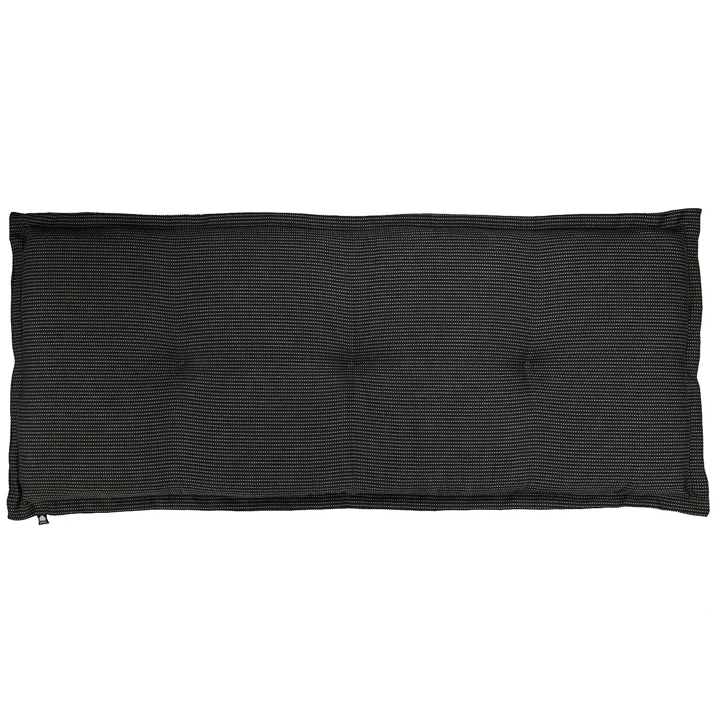 Kopu® Manchester Black - Hoogwaardig Bankkussen 120x50 cm - Zwart
