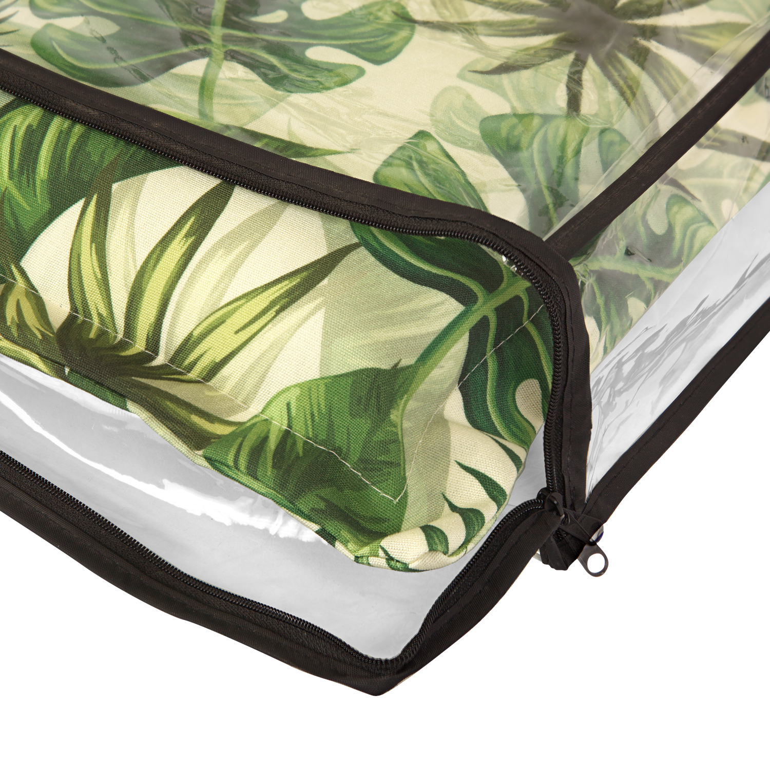 Kopu® Botanic - Comfortabel Tuinkussen met Hoge Rug - Groen
