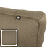 Kopu® - Manchester Loungekussen Zit 60x60 cm - Taupe