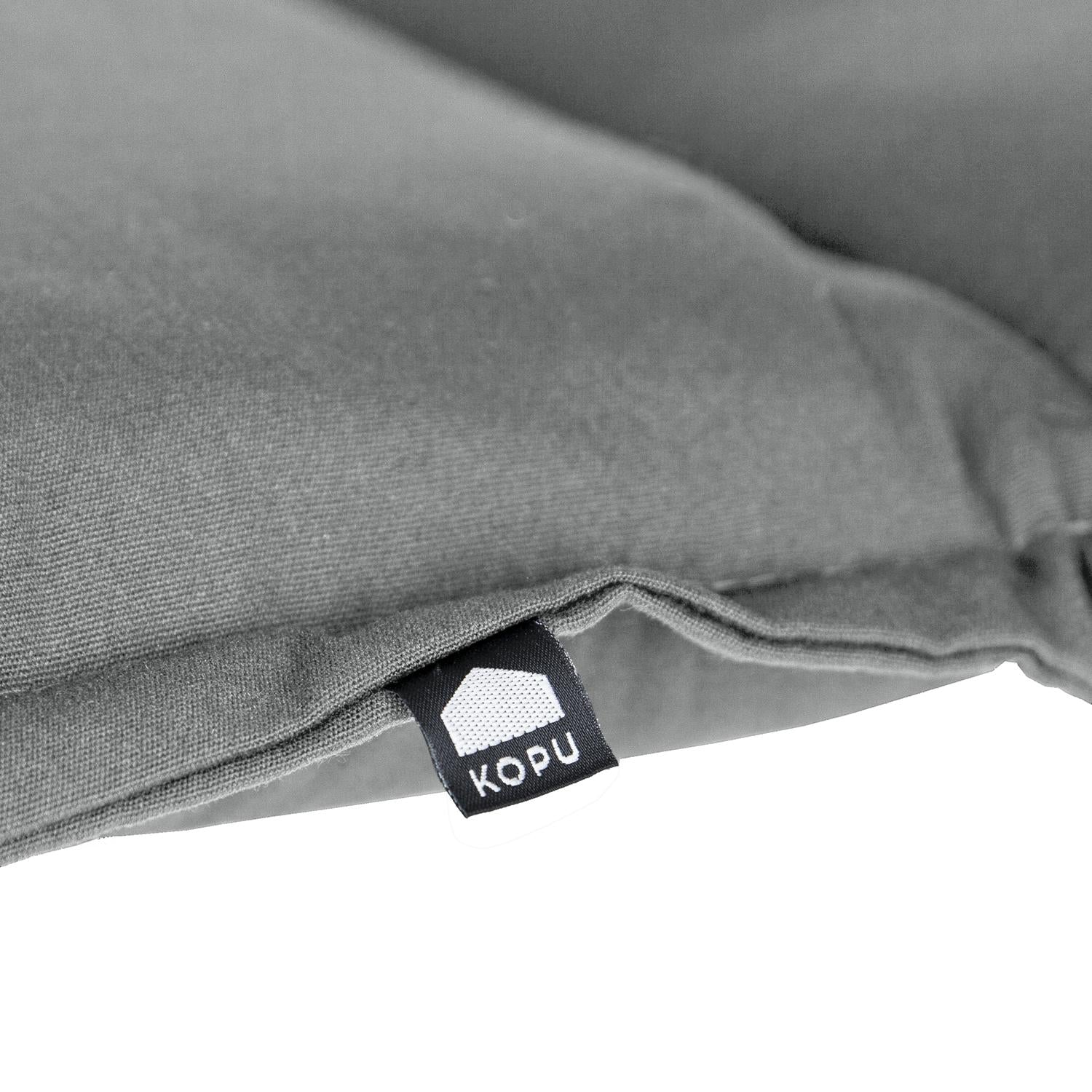 Kopu® - Prisma Bankkussen 180x50 cm - Mouse Grey