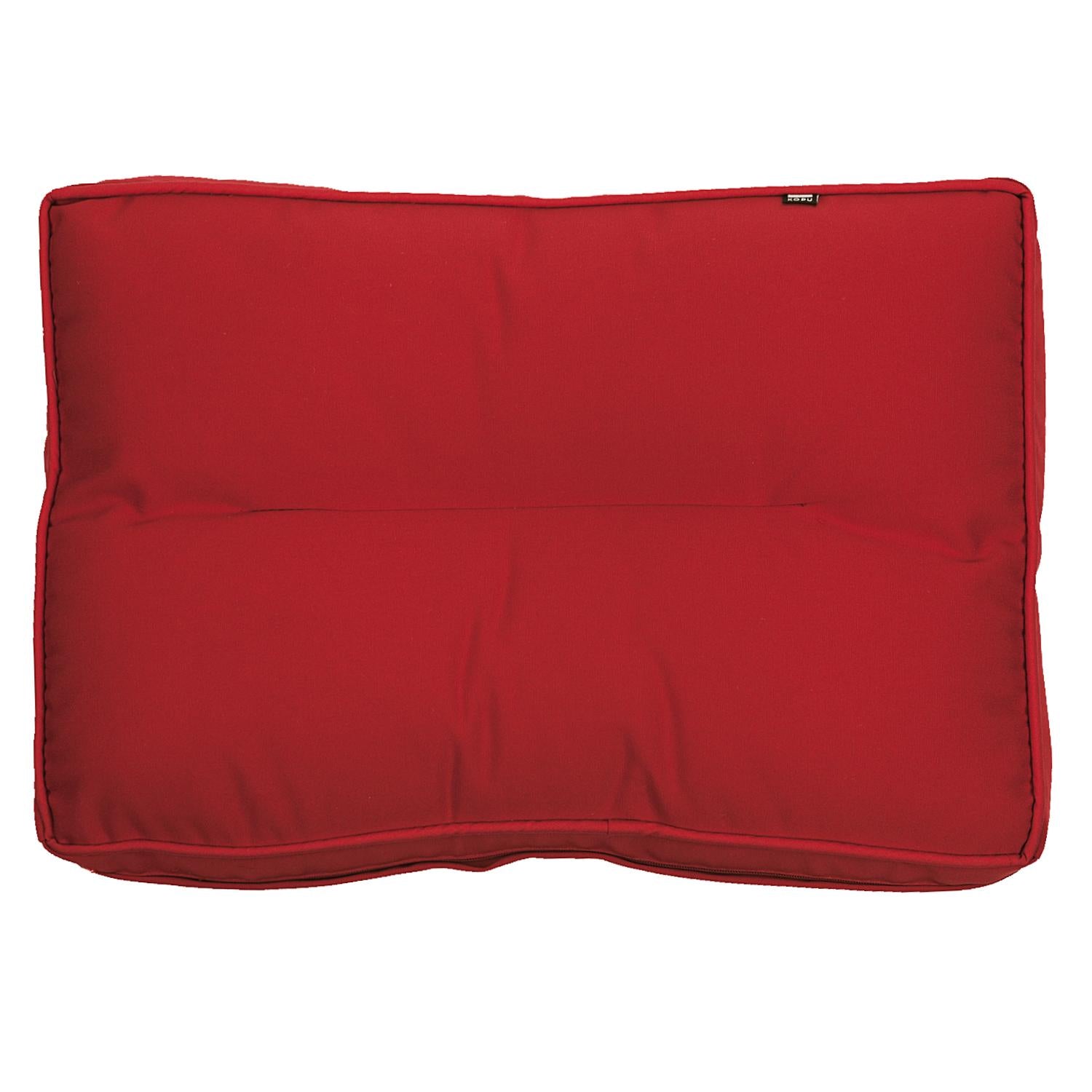 Kopu® Prisma Red Comfortabele Loungekussenset Zit en Rug 60 cm - Rood